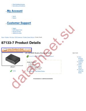 87133-7 datasheet  